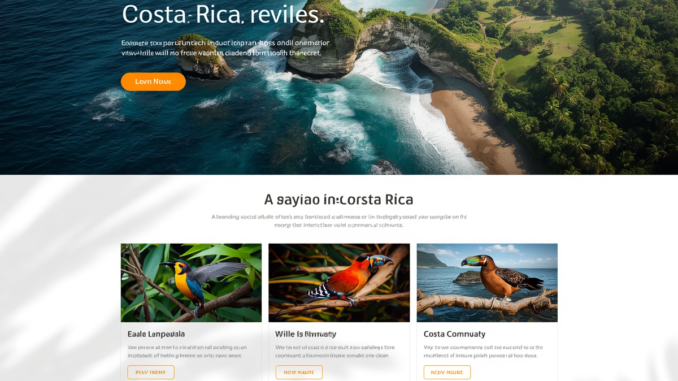 Web page design Costa Rica
